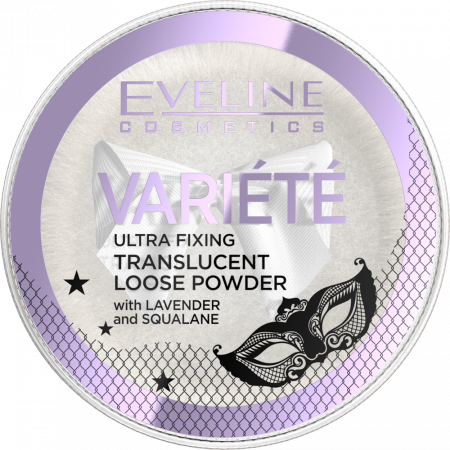 Variete Ultra Fixing Translucent Loose Powder -Lavender & Squalane Eveline