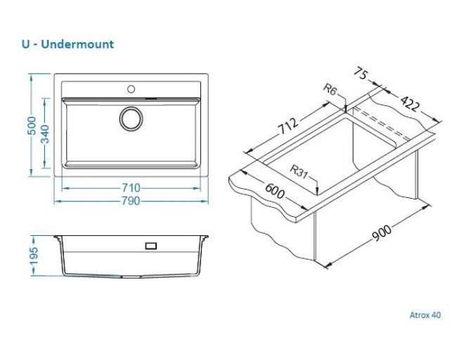Pachet Atrox 40 si baterie Flexa All Black [6]