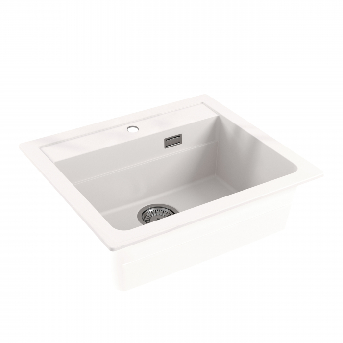 Chiuveta compozit Atrox 30 alb [2]