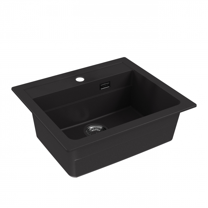 Chiuveta compozit Atrox 30 negru [2]