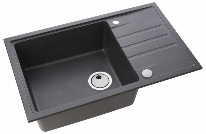 Chiuveta compozit Intermezzo 130 negru [2]