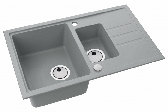 Chiuveta compozit Intermezzo 70 gri [2]
