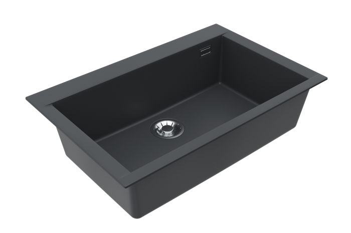 Chiuveta compozit PURE-G 40 negru [2]