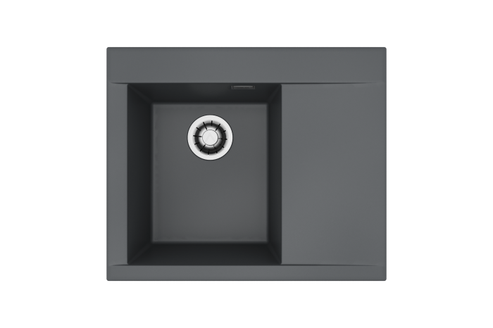 Chiuveta compozit PURE-G 50 STANGA negru [3]