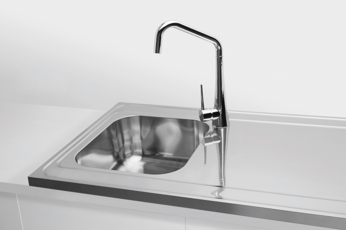 Chiuveta inox Classic 70 Pro satin [2]