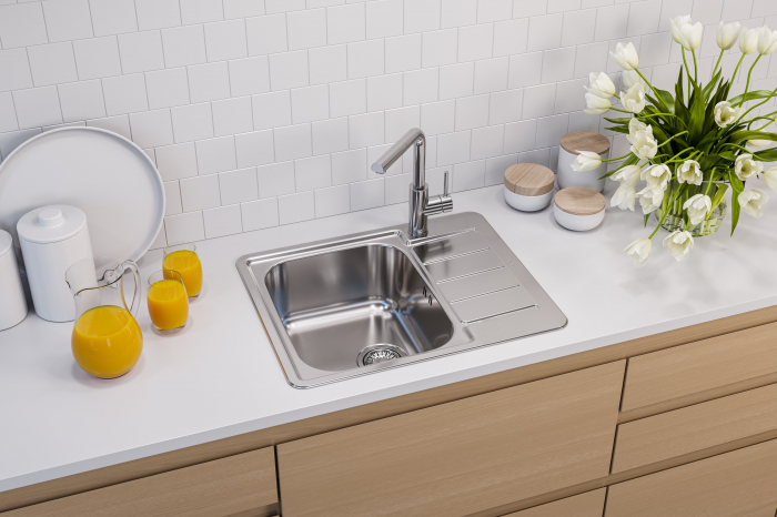 Chiuveta inox Line 110 Max satin [3]