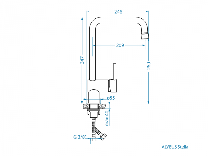 Pachet Alveus Nox 100 si baterie Stella [6]