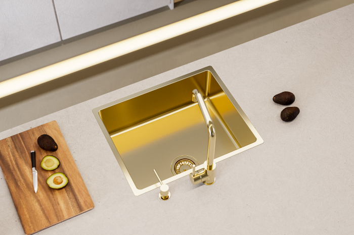 Chiuveta Monarch Kombino 50 auriu(montaj sub blat) [3]