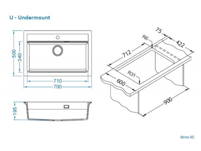 Pachet Atrox 40 si baterie Jana Negru(Accesorii) [6]