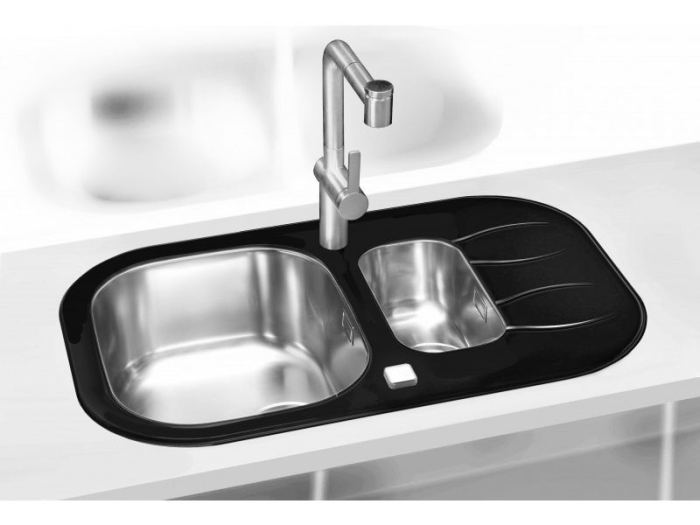 Chiuveta sticla Wave 30 negru [2]