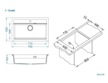 Pachet Atrox 40 si baterie Flexa All Black [4]