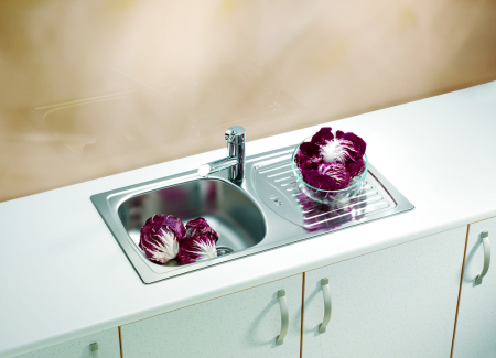 Chiuveta inox Basic 150 leinen stanga [4]