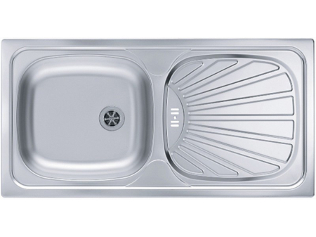 BASIC - Chiuveta inox Basic 80 satin dreapta