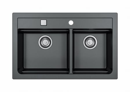ATROX - Chiuveta compozit Atrox 50 negru