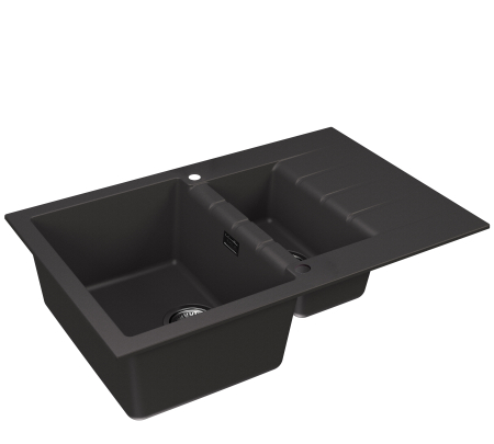 Chiuveta compozit Cadit 70 negru [1]