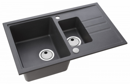 Chiuveta compozit Intermezzo 70 negru [1]