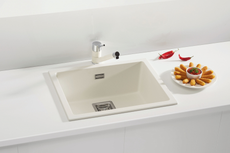 Chiuveta compozit Quadrix 50 Alb [1]