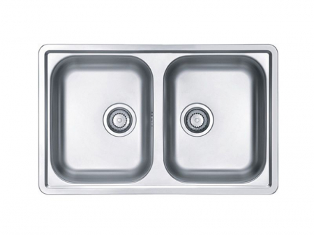 LINE - Chiuveta inox Line 90 satin