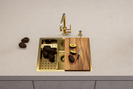 Chiuveta Monarch Kombino 50 auriu(montaj sub blat) [7]