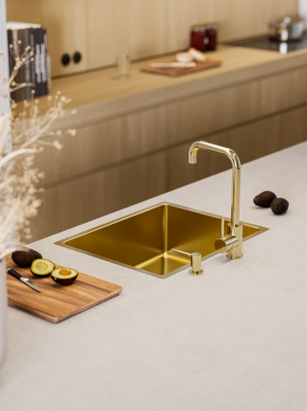 Chiuveta Monarch Kombino 50 auriu(montaj sub blat) [8]