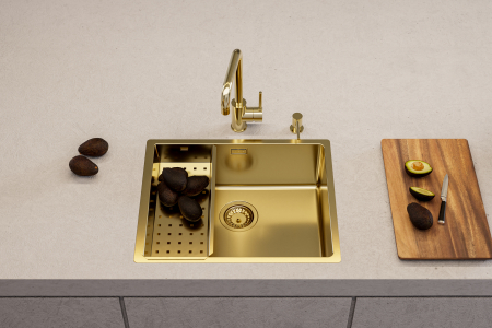 Chiuveta Monarch Kombino 50 auriu(montaj sub blat) [3]