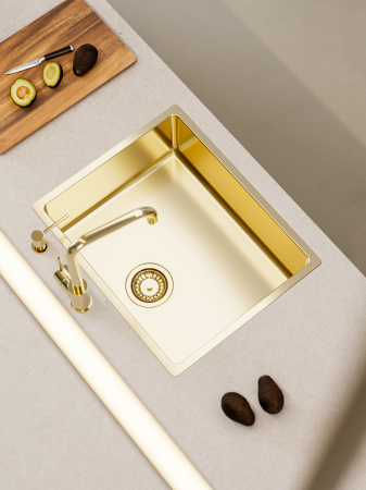 Chiuveta Monarch Kombino 50 auriu(montaj sub blat) [9]