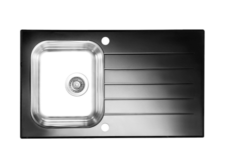 Chiuveta sticla Glassix 10 negru
