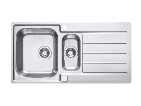 LINE MAXIM - Chiuveta inox Line 10 Maxim satin