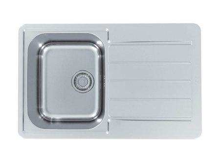 LINE - Chiuveta inox Line 80 Max satin stanga
