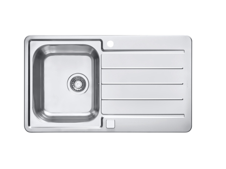 LINE MAXIM - Chiuveta inox Line 20 Maxim satin