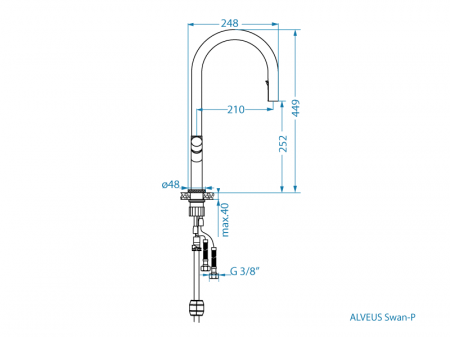 Pachet Atrox 40, Swan All Black si dozator [7]