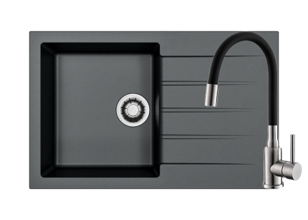 Pachete Negru - Pachet Cadit 20 si baterie Flexa negru satin