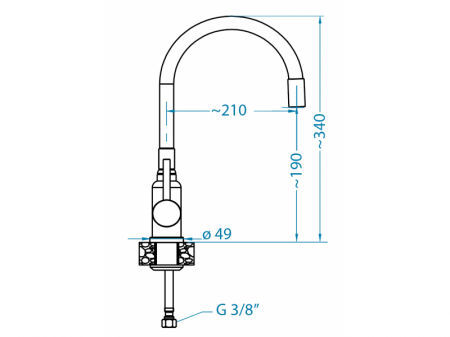 Pachet Cadit 40 si baterie Flexa negru satin [5]