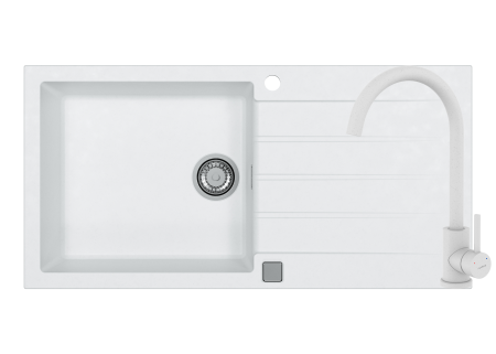 SETURI CHIUVETA DE BUCATARIE SI BATERIE - Pachet Cadit 50 si baterie Jana Alb