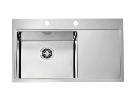 PURE - Chiuveta inox Pure 50 stanga