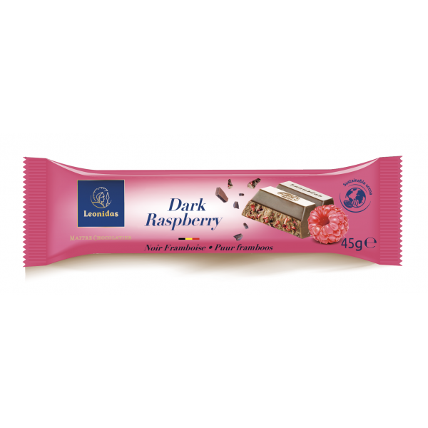 Bara 45% Ciocolata Neagra Cu Zmeura 50g [1]