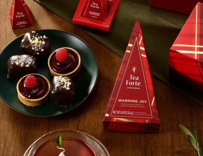 Ceai PETITE TEA TREE WARMING JOY -Tea Forte – Cutie cu 4 piramide [2]