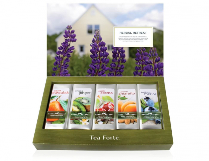 Ceai Single Steeps Herbal Retreat – Tea Forte – Cutie cu 15 infuzii [2]