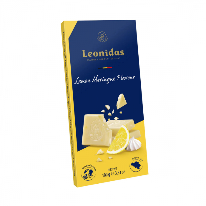 Tableta ciocolata alba cu meringue si lamaie 100g [1]