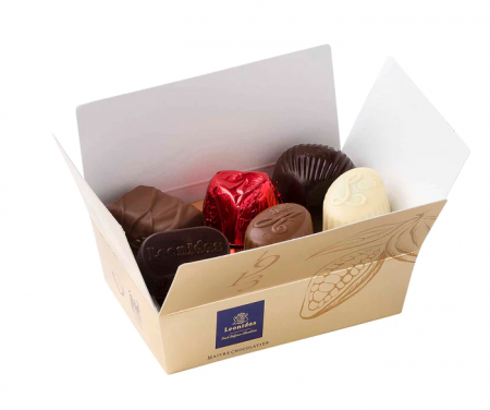 BALLOTIN CIOCOLATA ASORTATA - Ballotin Mini, 8 Praline Asortate | Leonidas