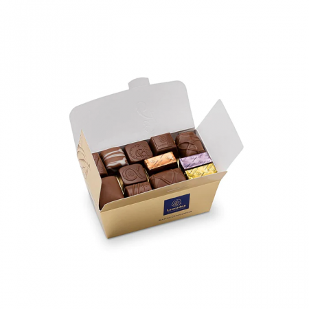 BALLOTIN CIOCOLATA CU LAPTE - Ballotin Petit 375g - 24 praline ciocolata cu lapte
