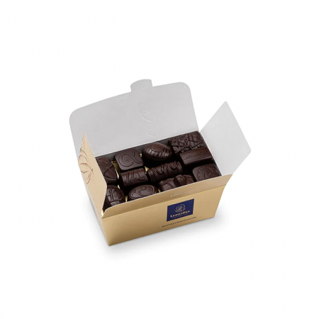 BALLOTIN CIOCOLATA NEAGRA - Ballotin Petit 375g - 24 praline ciocolata neagra