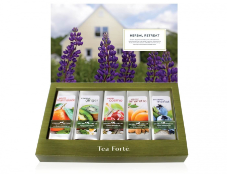 Ceai Single Steeps Herbal Retreat – Tea Forte – Cutie cu 15 infuzii [1]