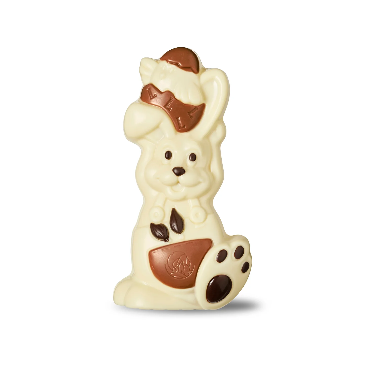 COLECTIA DE PASTE - Iepuraș cu pui Ciocolata Albă 100g