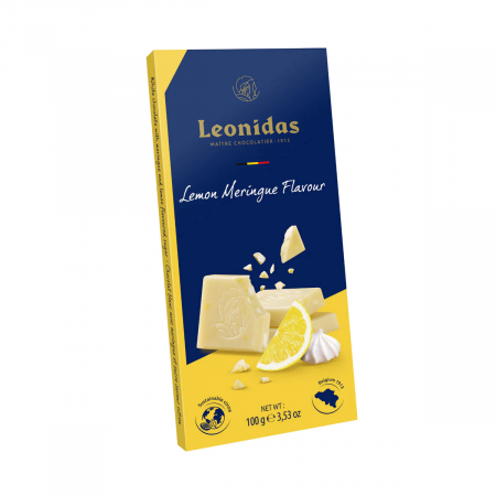 TABLETE ȘI BARE - Tableta ciocolata alba cu meringue si lamaie 100g