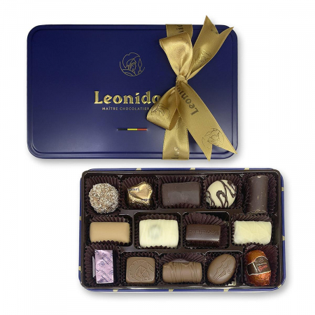 Delicii sezoniere din ciocolată - Victor 14 praline | Leonidas