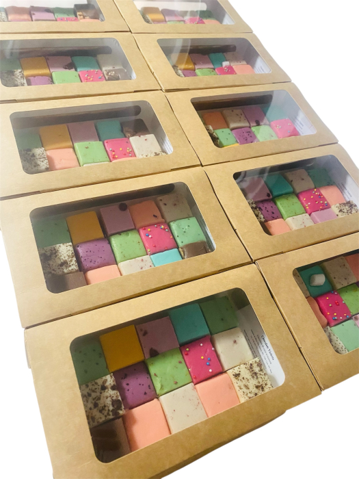 Cutie ciocolata de casa cu fructe [3]