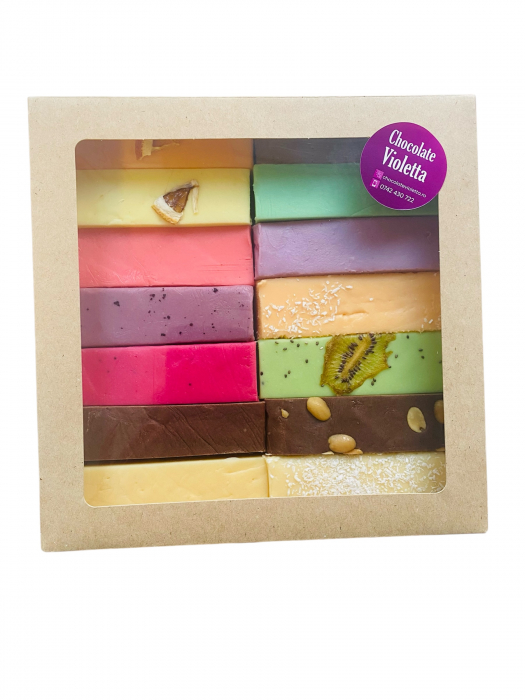 Cutie ciocolata de casa cu fructe 1300 g [3]