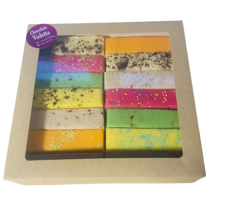 Cutie ciocolata de casa cu fructe 1300 g [4]