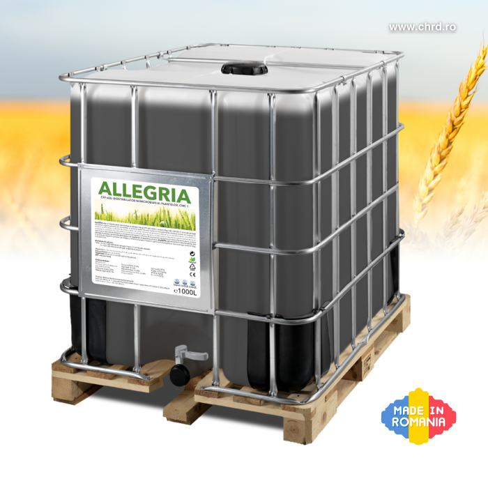 ALLEGRIA, Biostimulator nemicrobian cu microelemente și acizi humici pentru cereale păioase, IBC 1000 litri [2]